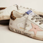 Golden Goose Lace-up flat-bottomed casual round-toed board (Women's) - Image 4