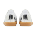 Adidas Samba OG - Silver Metallic Cracked Leather - Image 5
