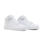 Nike Air Force 1 Mid - Triple White - Image 4