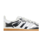 Adidas Samba OG - Silver Metallic Cracked Leather - Image 2