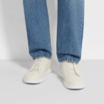 ZEGNA WHITE DEERSKIN TRIPLE STITCH™ SNEAKERS White - Image 7